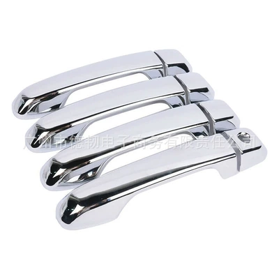 Applicable to 2010-2017 4Runner electroplated handle cover 4 Runner outer handle car door handle stickers (Portal Wrist) - ordinary-handle