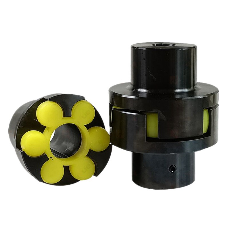 厂家直供ML梅花联轴器 45#钢材梅花联轴器 聚缘脂弹性梅花联轴器