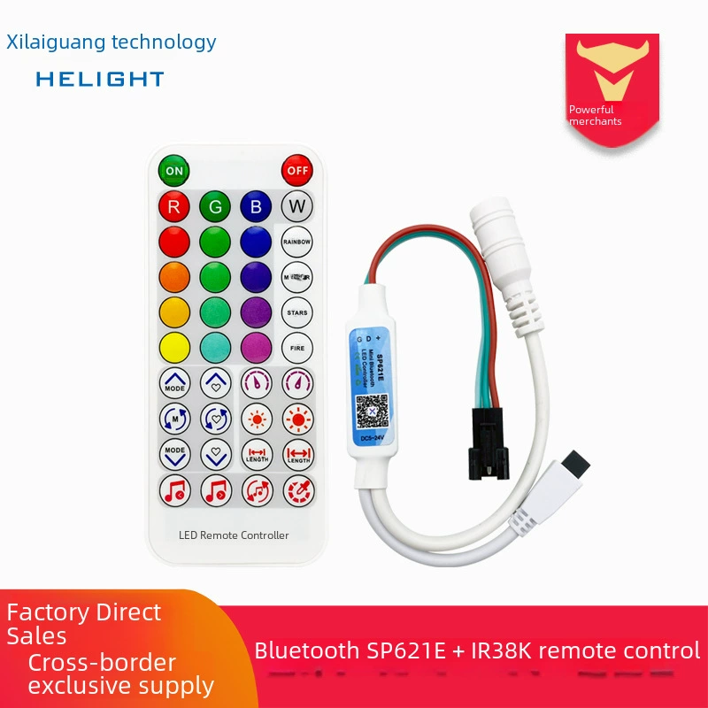 Xilai Lantern SP621E Mini Micro Microbi Музыкальный LED контроллер APP Bluetooth Фантомный контроллер