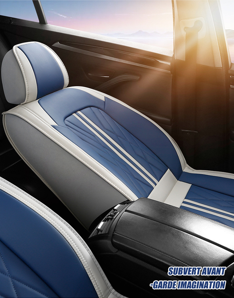 24 years new all-inclusive perforated Napapi car seat cushion five-seat all-leather four-season universal breathable seat cover wholesale