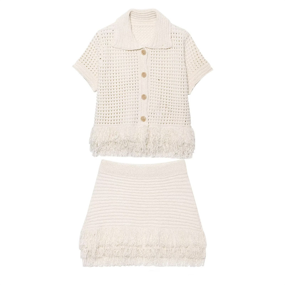 Summer knitted jacket