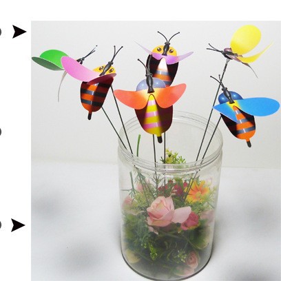 Decoración de mariposa 3D de PVC, enchufable, de una o doble capa, para jardín, fiesta y exteriores