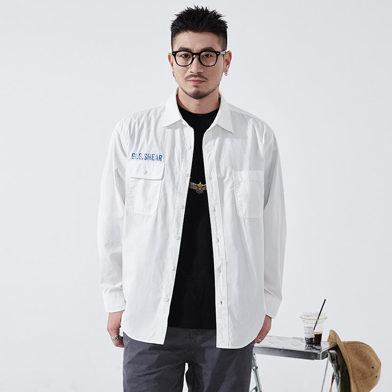 Japanese retro spring shirt