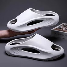 男士个性拖鞋防滑防臭耐磨软底外穿时尚运动厚底凉拖鞋一字拖批发