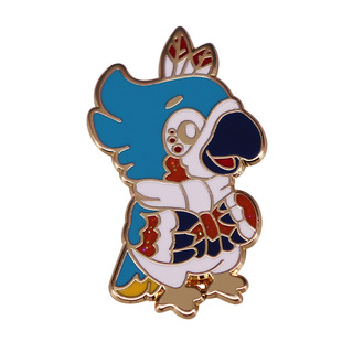 Breath of the Wilderness Kass Birdman Brooch Action Adventure Game The Legend of Zelda Inspired Badge
