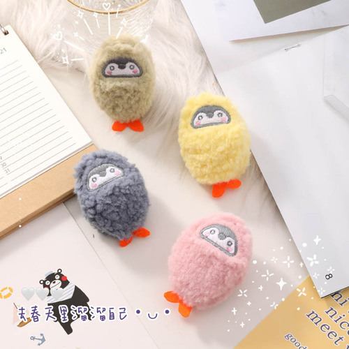 Wholesale Cute Cartoon Lamb Plush Pin for Girls, Japanese Style Bag Accessories, Handmade DIY Small Decorative Accessories