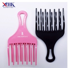 跨境復古油頭梳魚尾梳盤發染髮造型梳亞馬遜羊角梳U型梳寵物梳