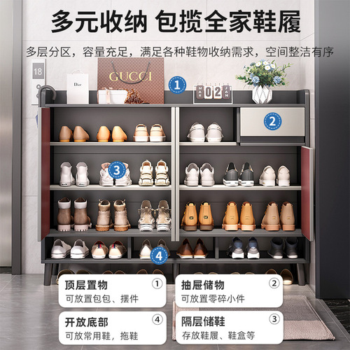 Shoe cabinet simple household doorway economical storage indoor good-looking multi-layer dust-proof storage rack space-saving shoe rack