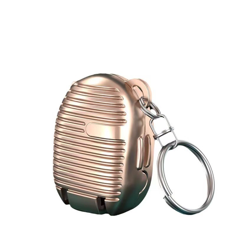 防飞溅折叠指甲刀迷你便携指甲钳指甲剪钥匙扣挂链全套家用修甲_