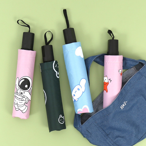Wholesale customized fully automatic manual sunshade umbrella for women wholesale printed logo gift advertising umbrella