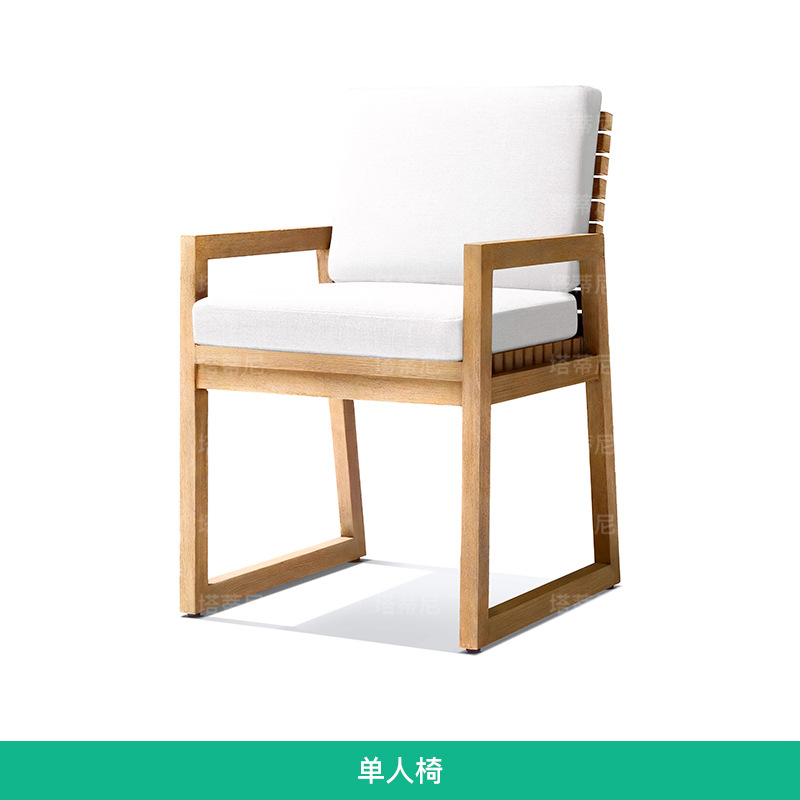 Mesa y silla de teca al aire libre patio terraza antiagua muebles de protección solar jardín al aire libre combinación de mesas y sillas de madera maciza