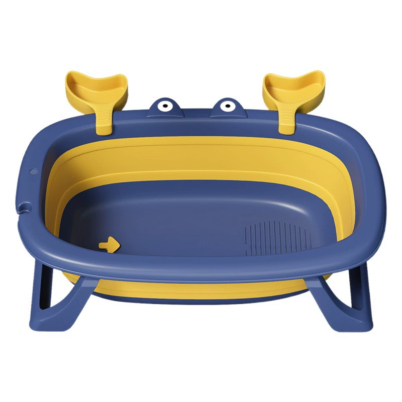 Детская ванна с лежачей опорой универсальное ведро для ванны большого размера, удлиненные принадлежности для новорожденных, Детская ванна Складная