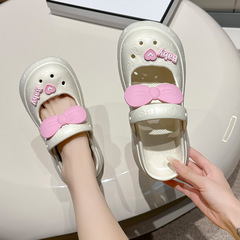 穴の靴の女性のメアリー珍のスリッパの女性の夏のサンダルの女性の家の靴の家庭用EVAのスリッパの女性の卸売り