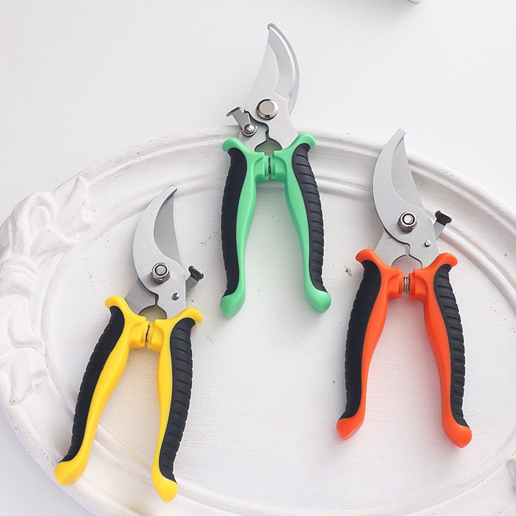 Nuevas herramientas de jardinería de flores de siete colores cordier tijeras de flores tijeras de cinta tijeras de oro tijeras de corte de papel tijeras de flores