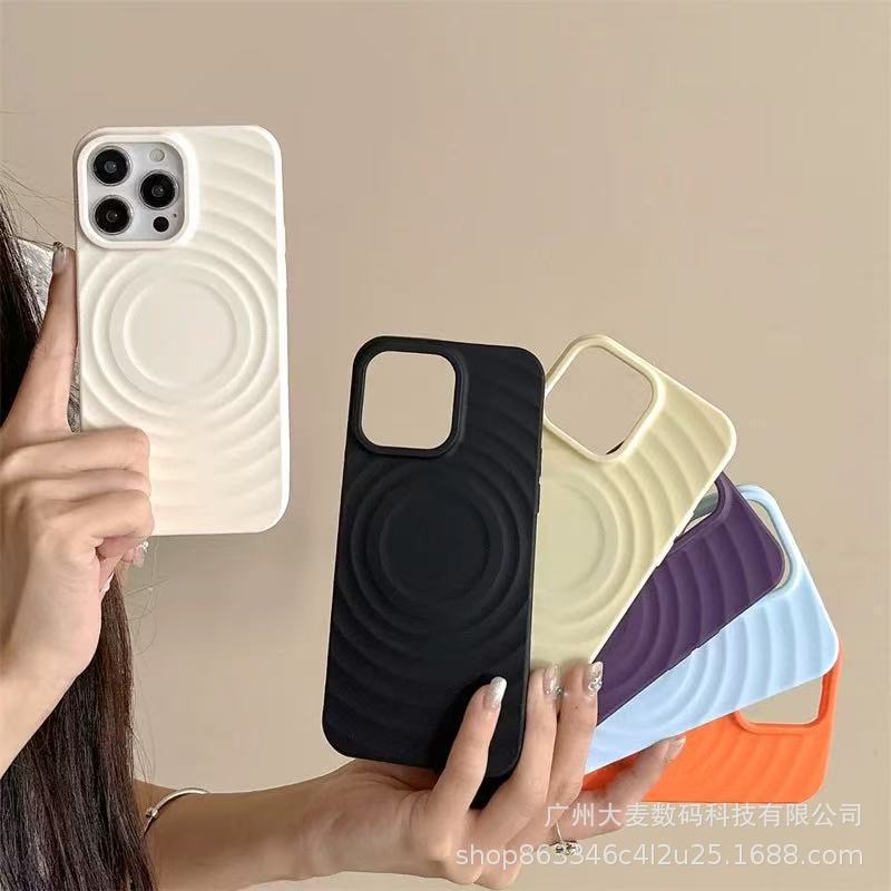 The Case Is Suitable for Apple 16Promax Magnetic Phone Case, Iphone13 All-Inclusive Anti-Fall Case, Apple 17 Niche High-End Style