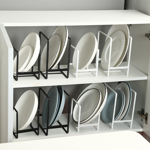 Direct Manufacturer Sales Japanese Style Kitchen Dish Drain Bowl Rack Household Small and Large Size Bowl Plate Storage Bowl Dish Stand with Silicone Cover