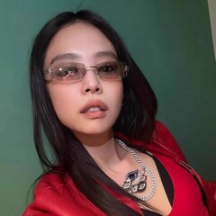 ジェニーと同じスタイルの女性用リムレスサングラス、マーキュリーシルバーY2Kホットガールスタイルの男性用ハイエンドGMスモールスクエアサングラス