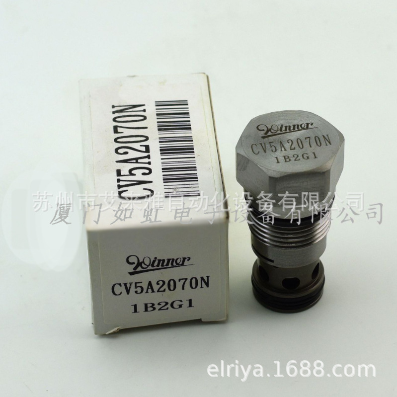WINNER单向阀CV5A2020N螺纹插装阀CV-5A-20-20N