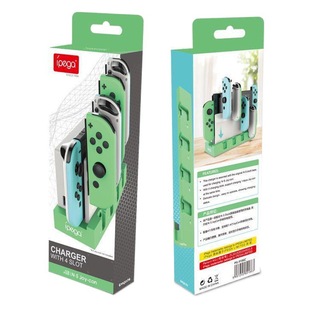 Ручка переключателя сиденье зарядка NS Joy-Con левая и правая маленькая ручка Зарядная база Зарядное устройство 4 Зарядка PG-9186