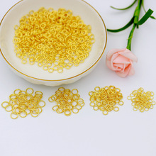 18K 14K����ɫ ƽ��Ȧ�_��Ȧ�~Ȧ DIY���h����B�ӭh��� B15