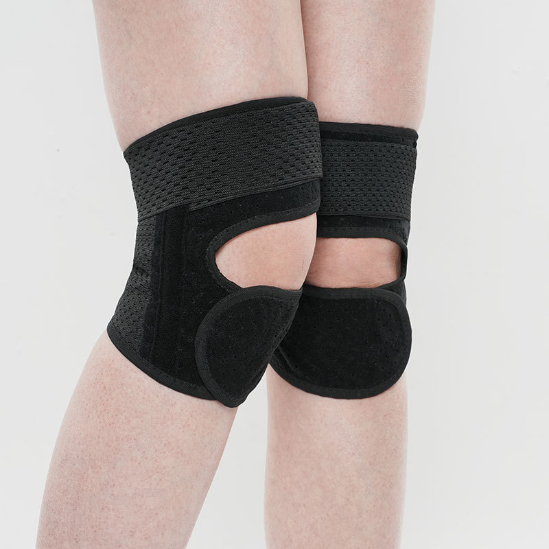 Japonés 4 Generación rodilleras meniscos hombres y mujeres fitness correr deportes rodilleras verano delgada transpirable rodilleras cubierta