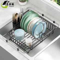 不锈钢碗碟沥水架厨房水槽置物架放碗盘碗架碗筷餐具盒碗架收纳架