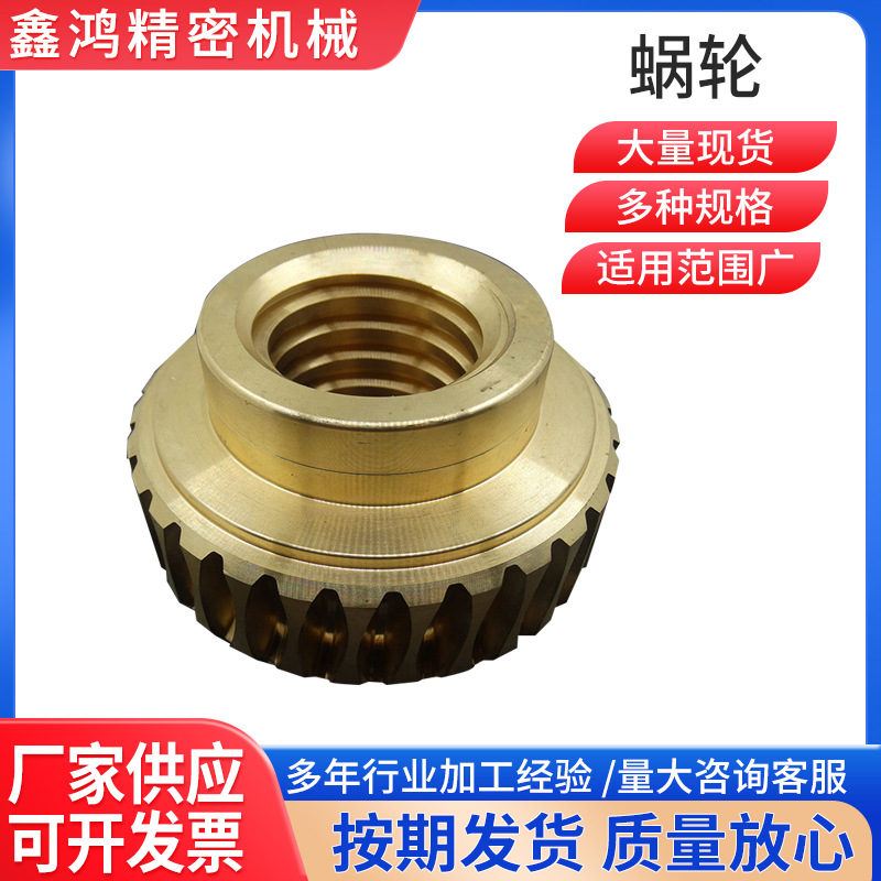 厂家供应升降机蜗轮蜗杆 铜蜗轮精密蜗轮蜗杆配件适用