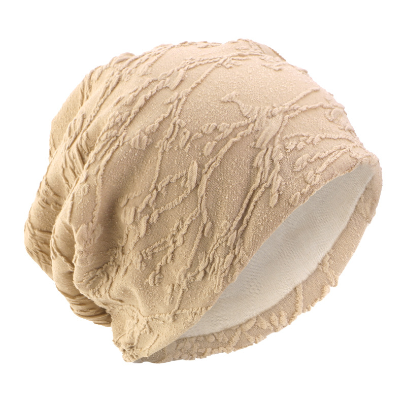 Spring and Autumn new style cotton double-layered hood turban hat…