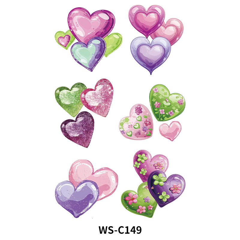 Nuevo punto brillante tatuaje pegatina impermeable y resistente al sudor dibujos animados para niños dinosaurio unicornio insecto tatuaje pegatina