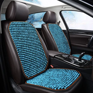 New Summer Glass Bead Single Seat Car Seat Cushion Universal Seat Cushion Square Cushion Double Seat Dropshipping Wholesale Export