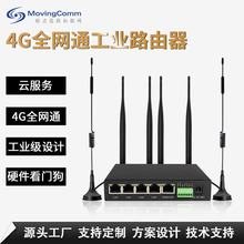 星恒讯 1200M双频4g转wifi转有线串口物联网远程管理4G工业路由器