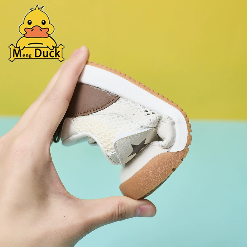 Детские тапочки Toddler Shoes 2024 Летние новые детские туфли для мальчиков функциональные обувь на мягкой подошве для младенцев обувь из сетки для малышей девочек