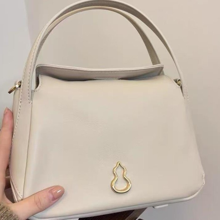 夏季新款半坡小菜篮子包女小众设计半坡圆满包小号手提斜挎包轻奢 - Thumbnail 2