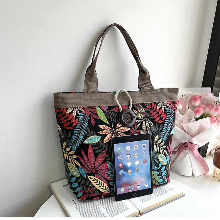 Women's Small All Seasons Canvas Ethnic Style Tote Bag display picture 5