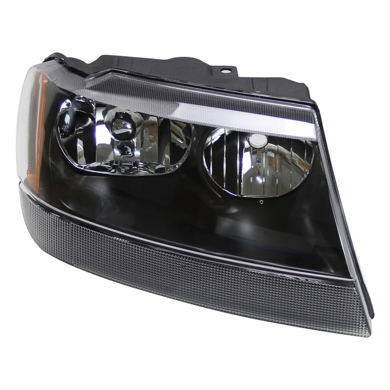 Adecuado para Jeep Grand Cherokee coche original estándar americano faro Grand Cherokee99-04 negro