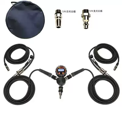 Outdoor Desert 4X4 Off-Road Digital Display Integrated Charging and Discharging High-Precision Tire Pressure Gauge Cross-Border Hot Sale