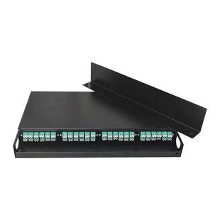 Lisen New 1U LC connector 96 core high density optical fiber distribution frame terminal box optical fiber box empty box