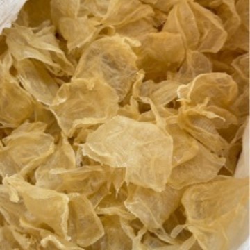 白花片花胶 500g 鱼胶鱼肚 110头 白花胶