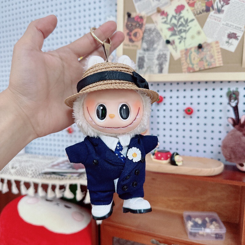 GD 同じスタイル クォンジロン ラブブ ラブブ ベビー服セット 第一世代、第二世代、第三世代 ペンダント ぬいぐるみ 人形服|undefined