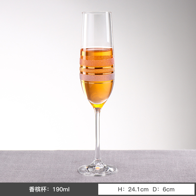 Checo Lexus importa la creatividad europea de lujo ligero sin plomo taza de cristal nueva taza de vino de uva de colores taza ligera