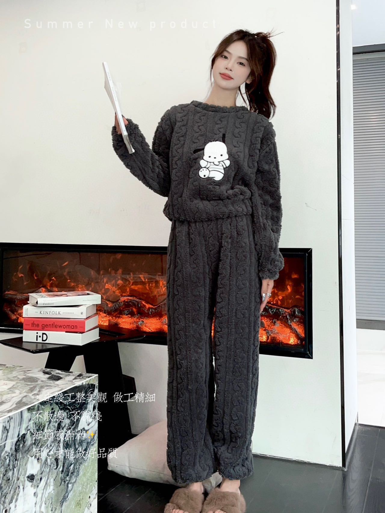 Harper perro gris oscuro