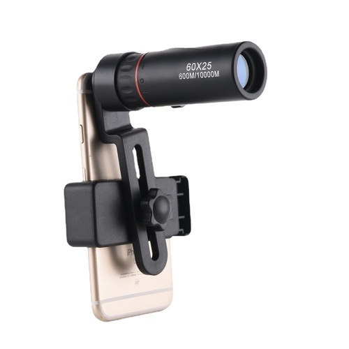 Telescope high-definition high-power monocular adult low-light night vision 30,000 meters telescope for mobile phone photography concert