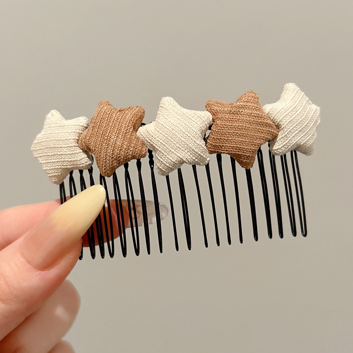 2025 nuevo cabello de chicas acabado artefacto de niños peinado de cabello de niña frente peinado de cabello de mar tarjeta de cabello tocado