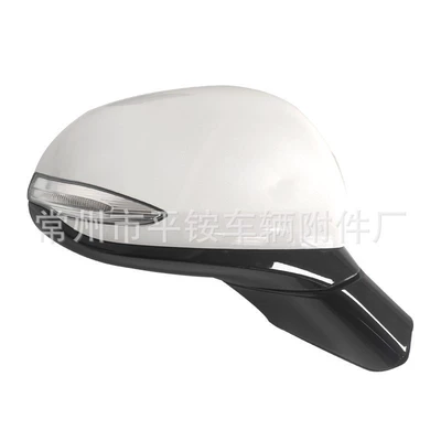for 19 Modern: Rear mirror/rearview mirror assembly - 6-wire-electric-adjustment-turn-signal-heating-crystal-white-right