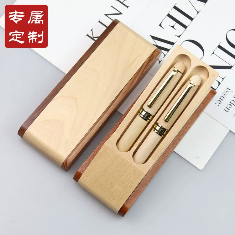 Rollerball pen from natural wood, wooden gift pen, wholesale