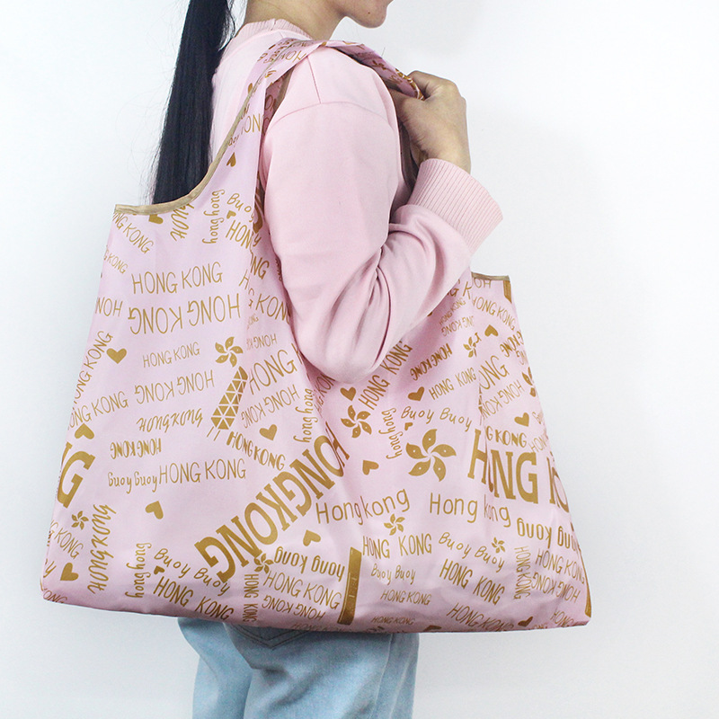 广州绿林科技有限公司环保袋买菜包购物袋布包折叠单肩包牛津布袋