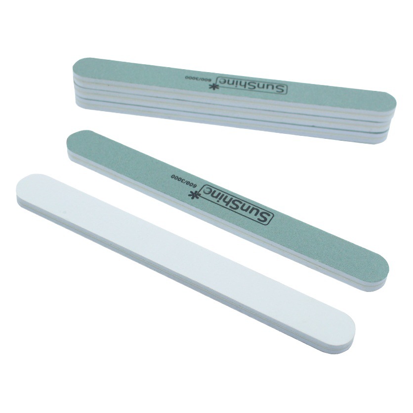 Factory Direct polishing strip green white silicon sponge polishing special polishing nail file for literary and silver ornaments