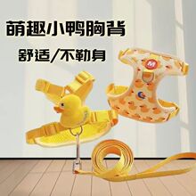 宠物泰迪比熊猫咪小狗狗遛狗绳子牵引绳狗链子小型幼犬外出胸背带