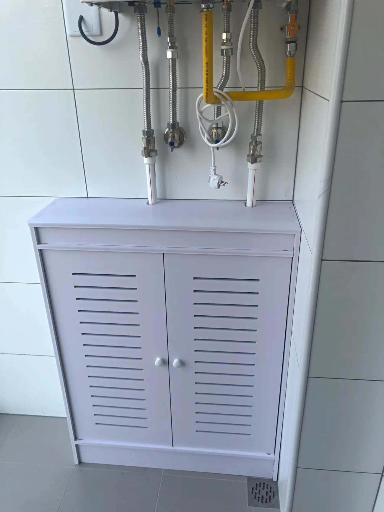 地暖分水器遮挡柜暖气片遮掩柜地暖开关阀门天然气表水表装饰柜 阿里巴巴 