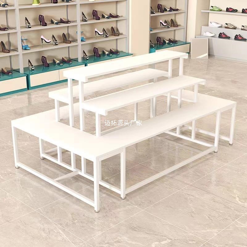鞋店中岛展示台商场包包展示架鞋架流水台花店鞋货架陈列架置物架
